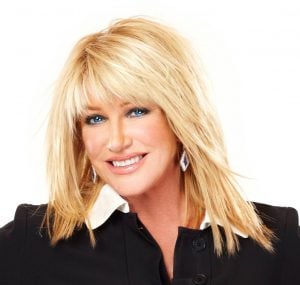 Suzanne Somers' livestream ran all through the confrontation with a stranger on her property