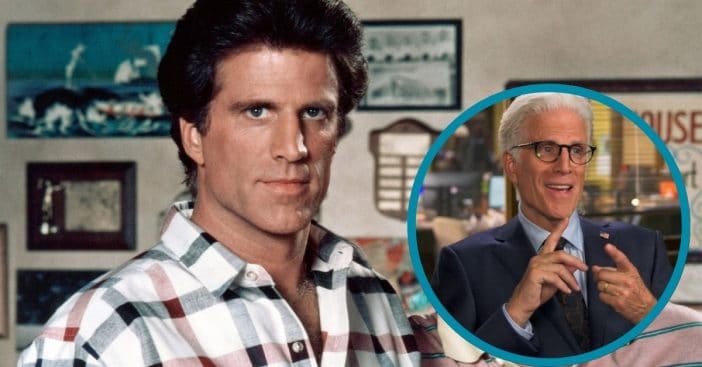 Ted Danson then and now