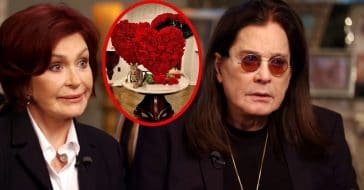 The flower arrangement Ozzy Osbourne gifted his wife resembles a floral explosion of symbolism