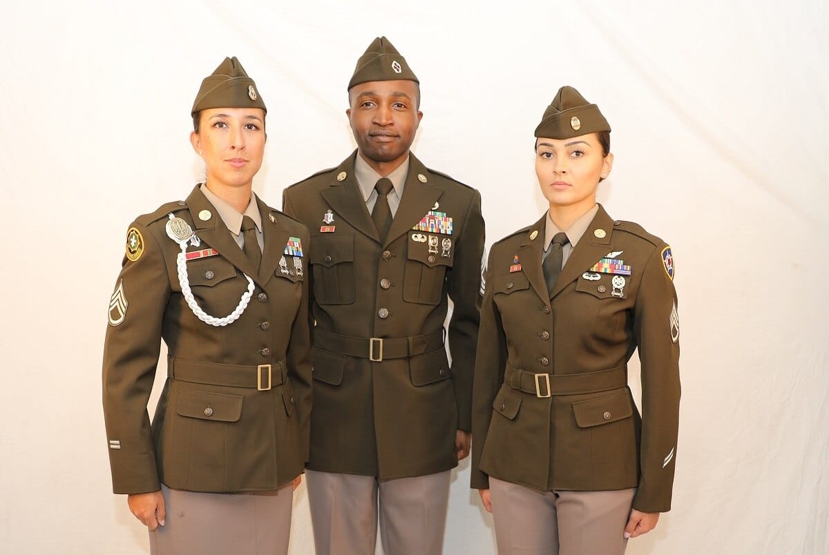 army uniforms