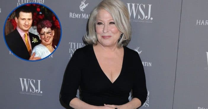 bette midler shares wedding photo that had been lost for years