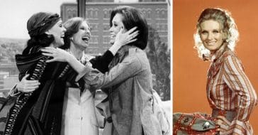 cloris leachman emotional reunion with mary tyler moore co-stars