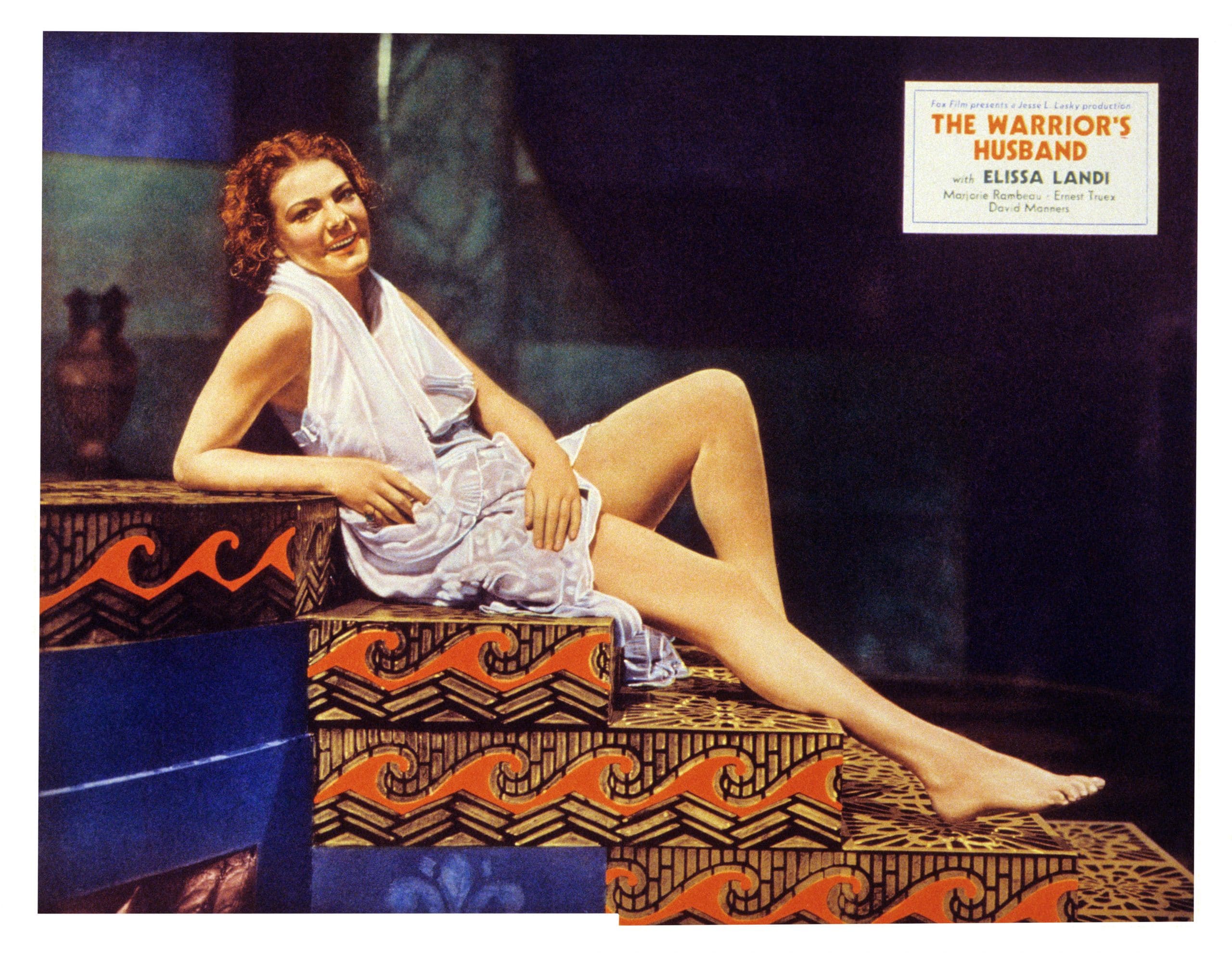 THE WARRIOR'S HUSBAND, US lobbycard, Elissa Landi