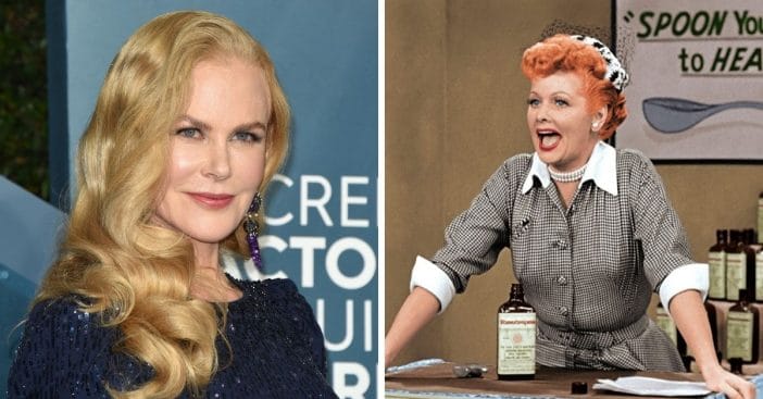 nicole kidman on playing lucille ball