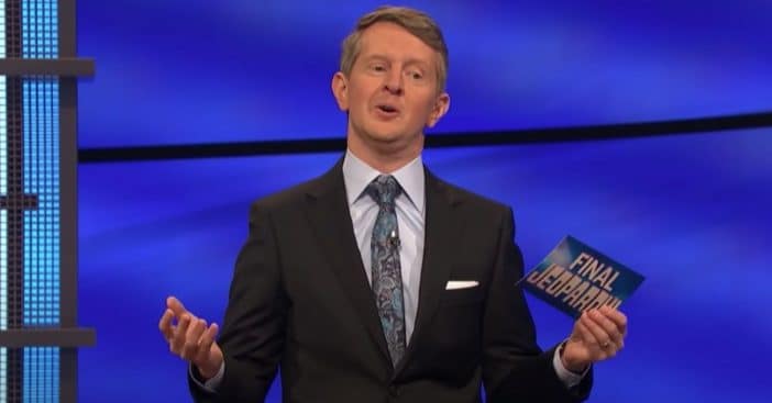 rare ending for second week on jeopardy for ken jennings