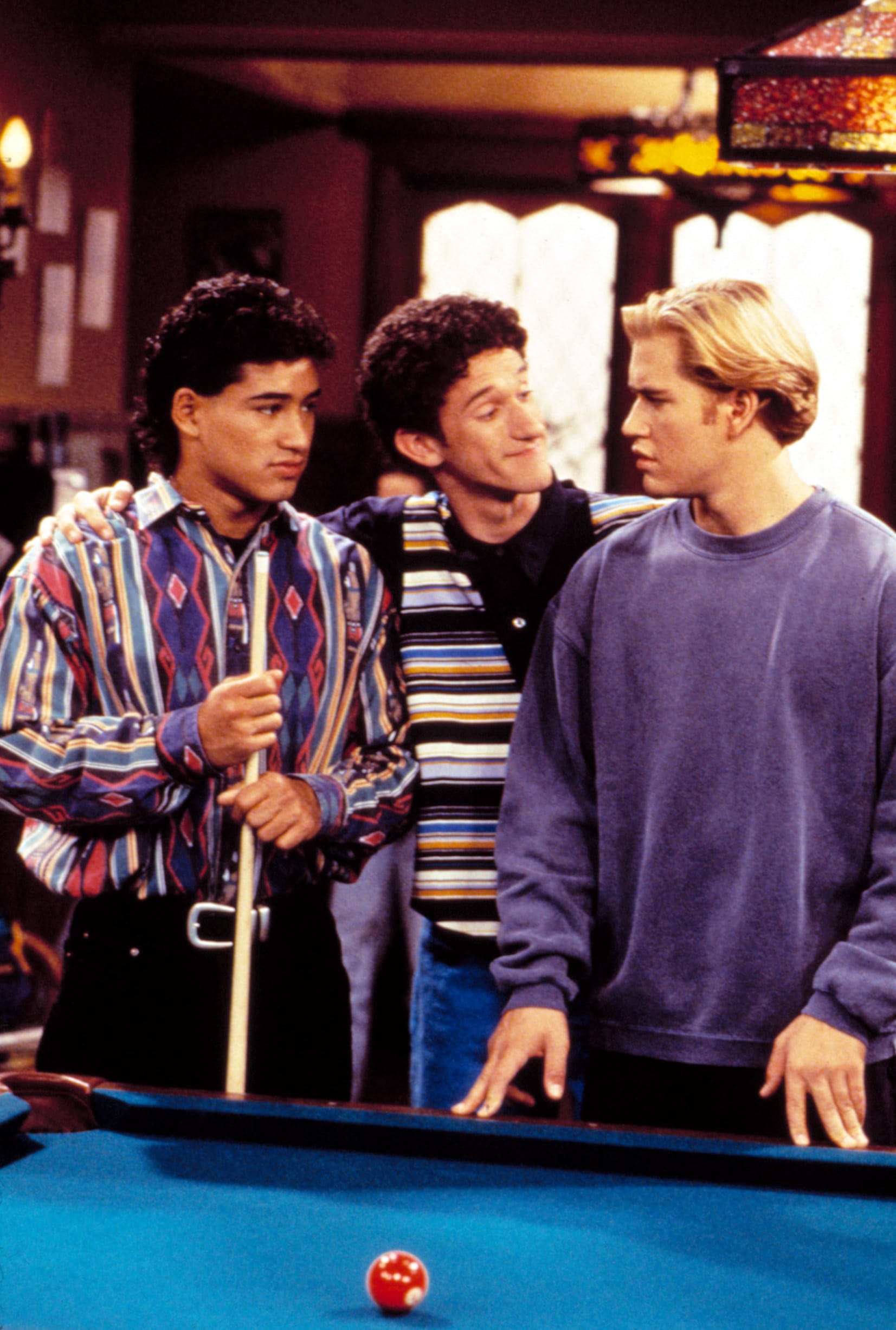 SAVED BY THE BELL: THE COLLEGE YEARS, Mario Lopez, Dustin Diamond, Mark-Paul Gosselaar