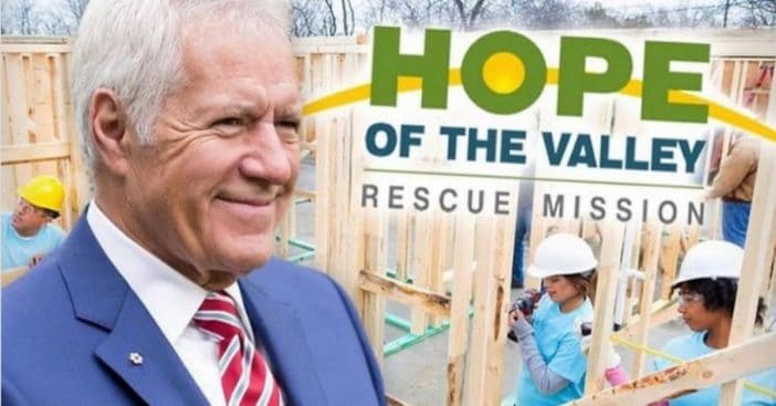 Alex Trebek's donation will help provide bridge housing