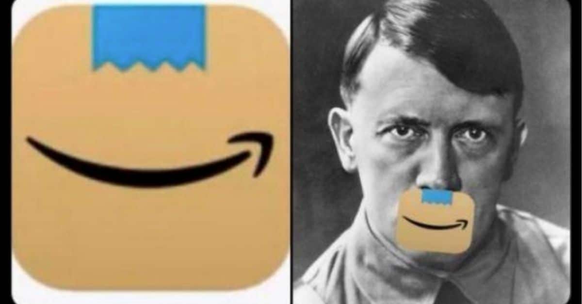 Amazon Changes Logo After People Say New Logo Looks Like Adolf Hitler