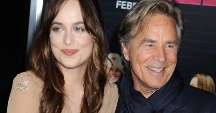 Dakota and Don Johnson