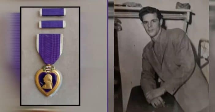 Erik Karl Blauberg's Purple Heart