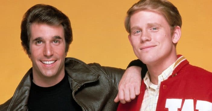 Henry Winkler and Ron Howard appeared on another sitcom together