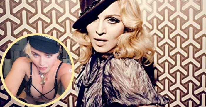Madonna responds to Photoshop debate with lingerie selfies