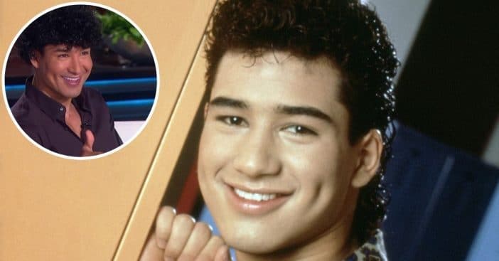 Mario Lopez recreates Saved by the Bell hairstyle