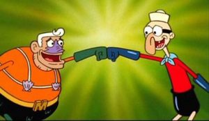 Mermaid Man and Barnacle Boy from Spongebob Squarepants