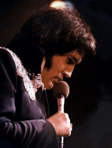 Elvis singing