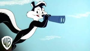 Pepe Le Pew no longer has a scene in Space Jam 2 or any currently-listed Warner Bros. projects