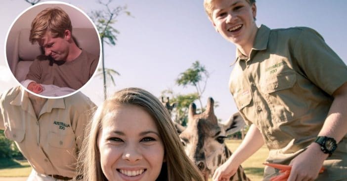 Robert Irwin shares photo with new niece