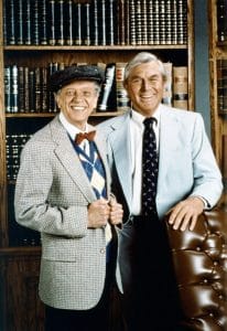 MATLOCK, (from left): Don Knotts, Andy Griffith