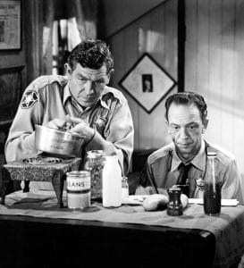 ANDY GRIFFITH SHOW, Andy Griffith, Don Knotts