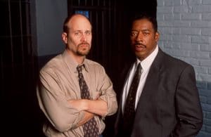 Terry Kinney and Hudson in Oz