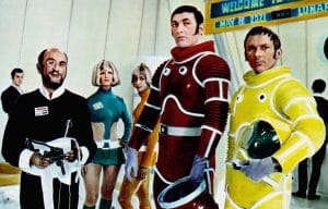 The bright colors and campy wester-esque action of Moon Zero Two make it more a product of its time than a prediction of the future