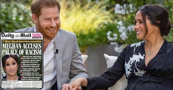UK Tabloids Hit Back At Meghan Markle Following Oprah Interview