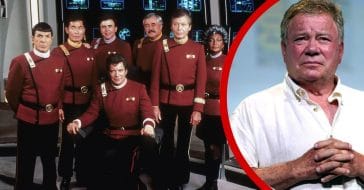 William Shatner in 'Star Trek'