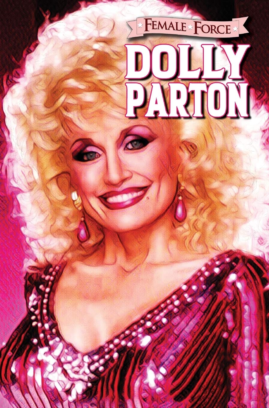 female force dolly parton comic book 