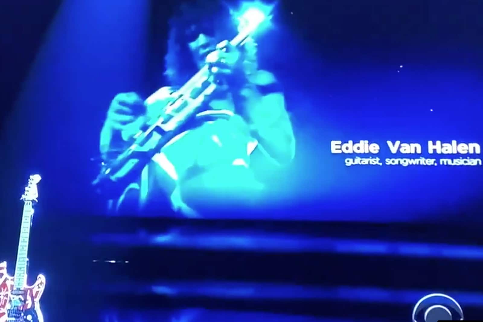 eddie van halen in memoriam tribute