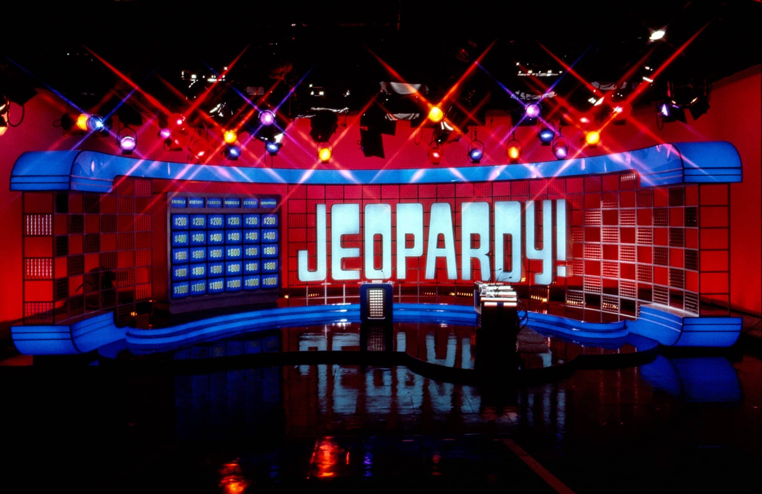 JEOPARDY!, Jeopardy set (2003), 1984-, ©ABC 