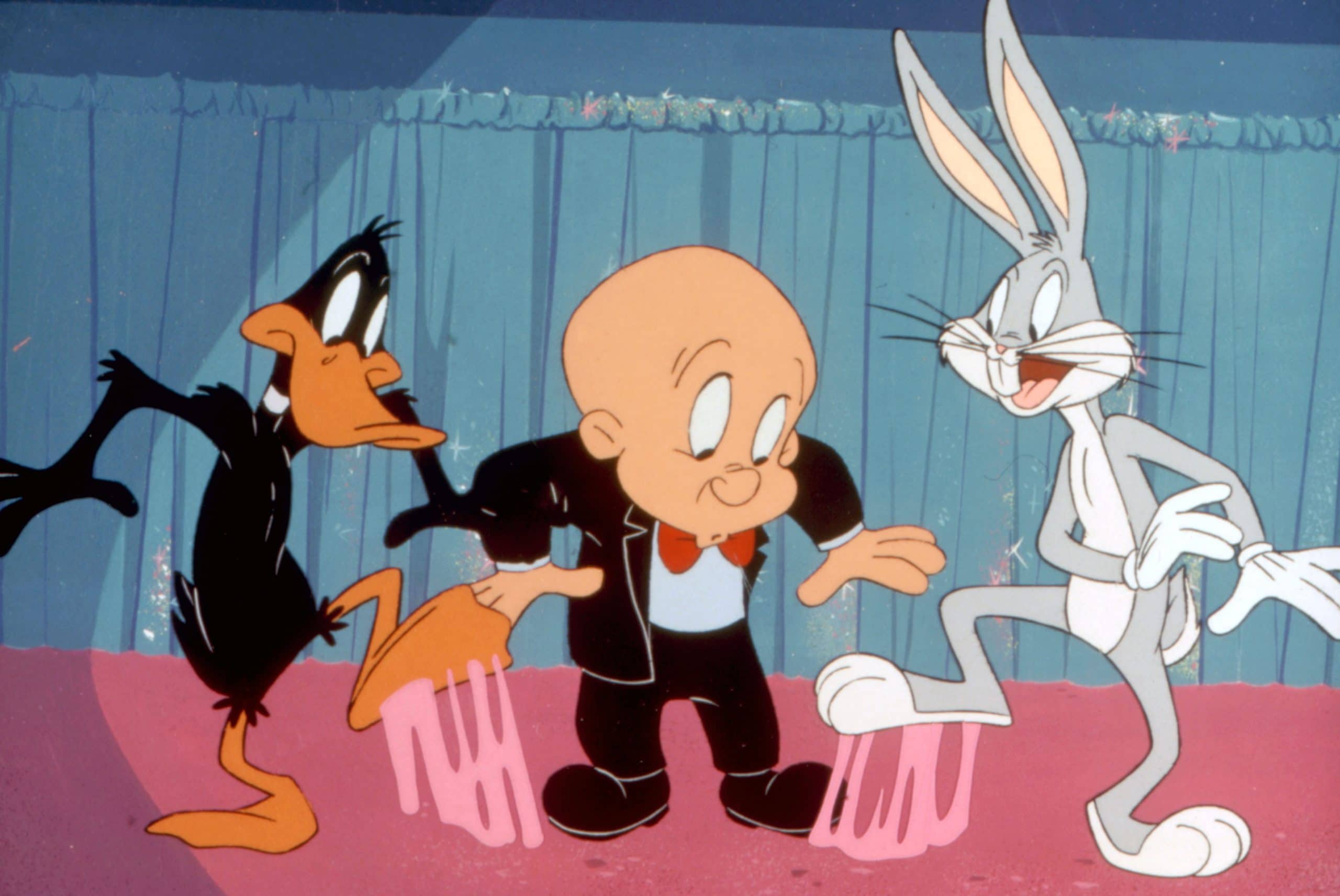 BOX-OFFICE BUNNY, Daffy Duck, Elmer Fudd, Bugs Bunny looney tunes