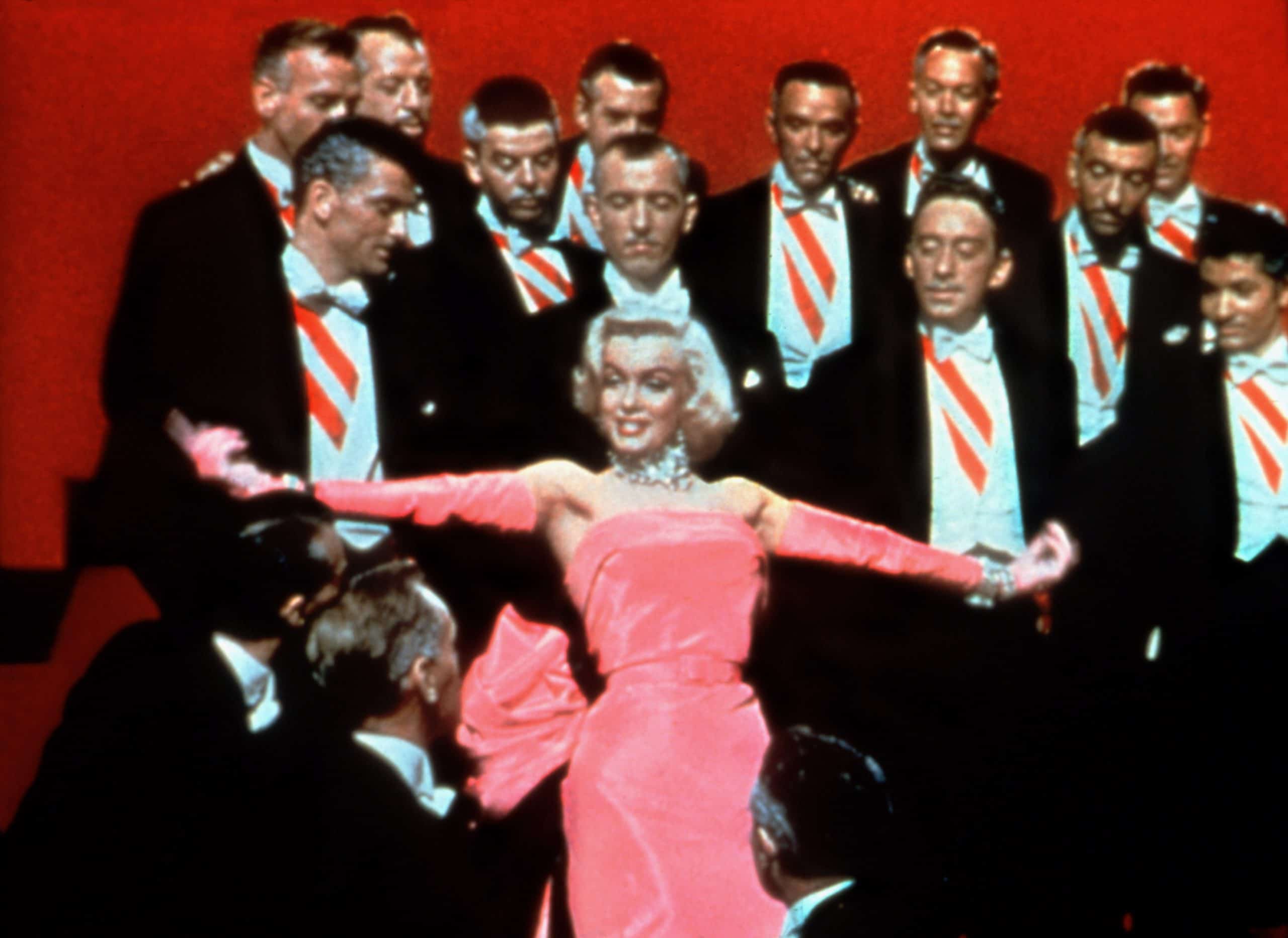 GENTLEMEN PREFER BLONDES, Marilyn Monroe, George Chakiris 