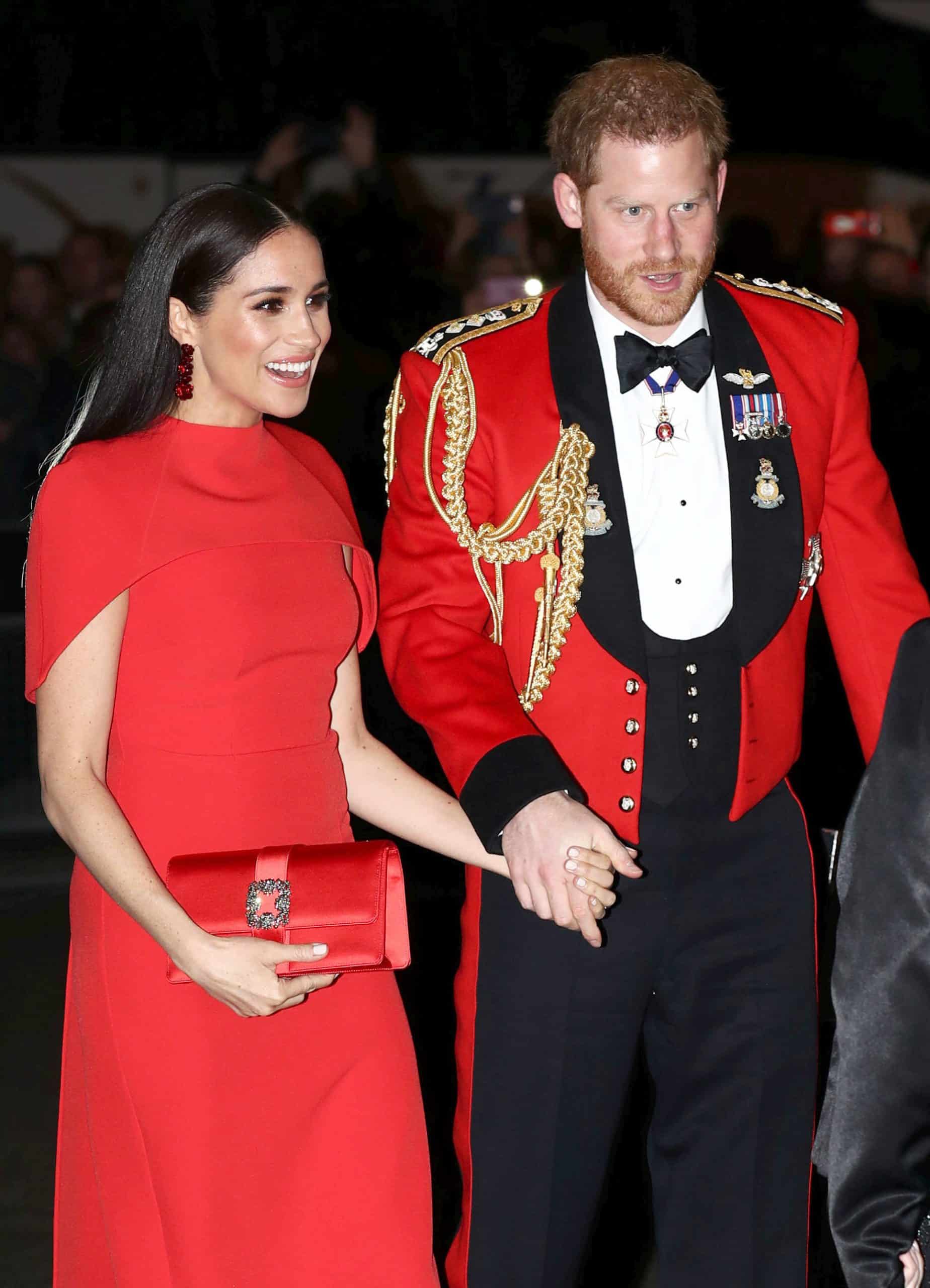 Prince Harry Duke of Sussex and Meghan Markle