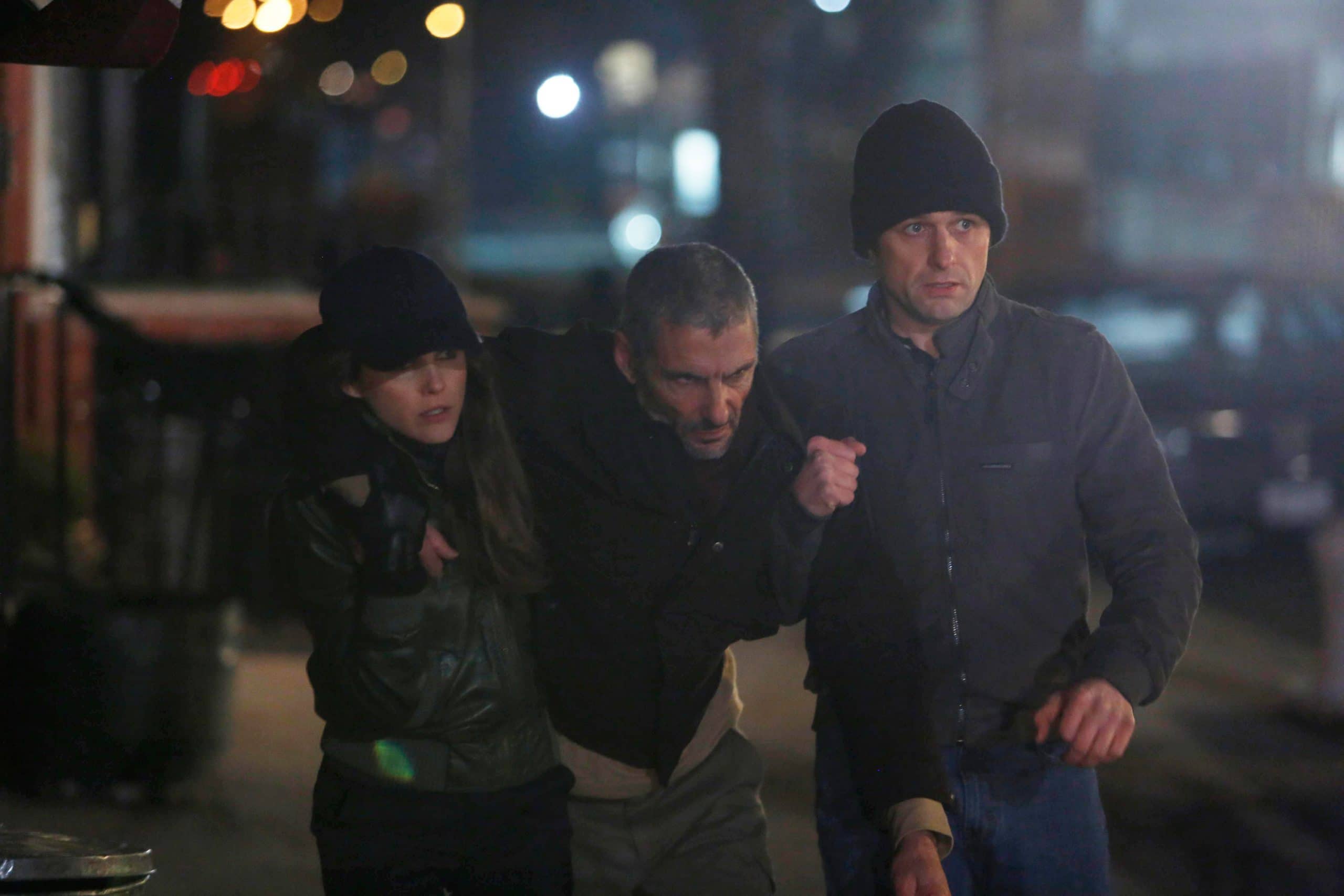 THE AMERICANS, (from left): Keri Russell, Cliff Mark Simon, Matthew Rhys