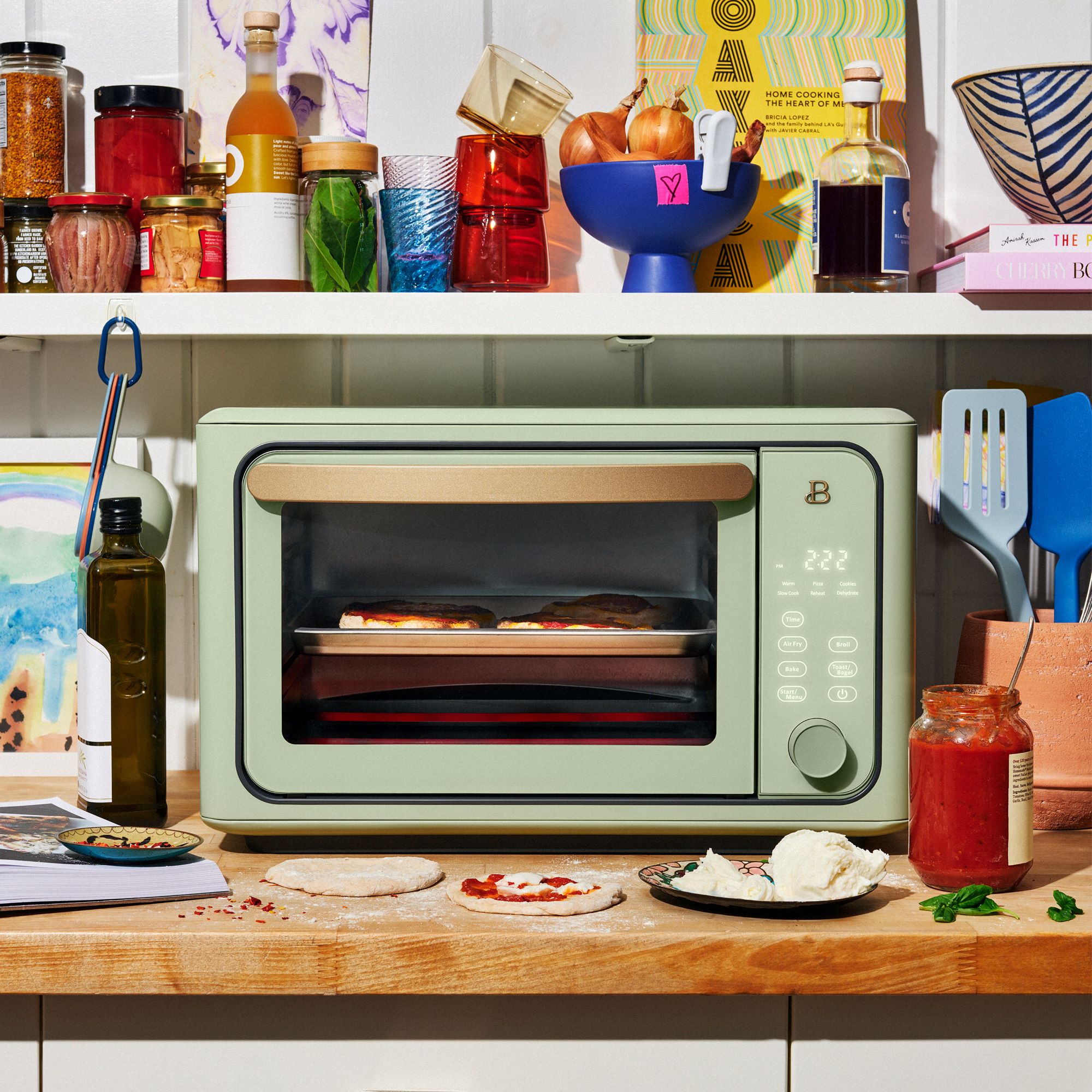 retro toaster oven drew barrymore walmart 