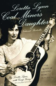 Loretta Lynn on the cover of Coal Miner's Daughter