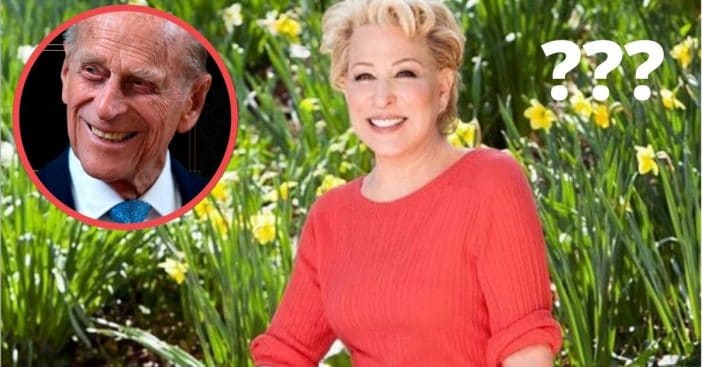 Bette Midler had a surprising comparison between Prince Philip and the Beatles