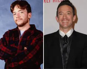 David Faustino then and now