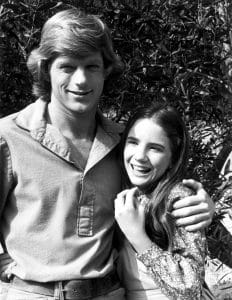 Dean Butler and Melissa Gilbert in Little House on the Prairie