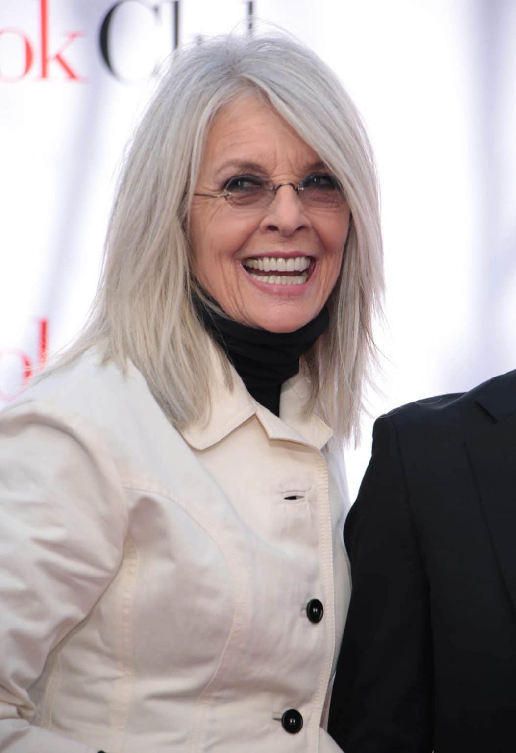 Diane Keaton Turns Heads In ThighHigh Snakeskin Boots On Set For New Film