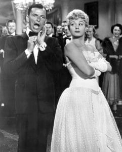 MEET DANNY WILSON, from left: Frank Sinatra, Shelley Winters, 1951, Hollywood