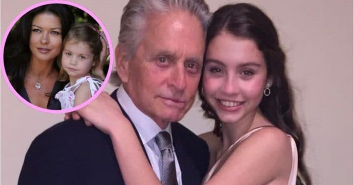 Michael Douglas and Catherine Zeta-Jones wish Carys a happy 18th birthday