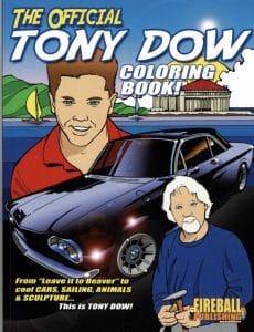 Tony Dow Coloring Book