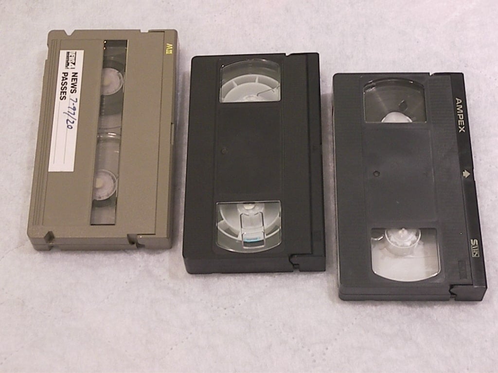 VHS tapes