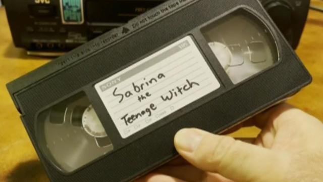Sabrina the Teenage Witch VHS tape