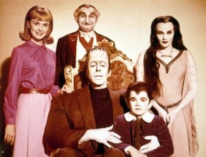 THE MUNSTERS cast