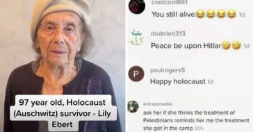 97-Year-Old Holocaust Survivor Receives Anti-Semitic Hate Online