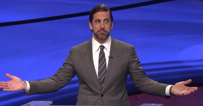 Aaron Rodgers wants to become the permanent Jeopardy host but there is a problem