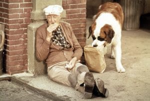 Character actor Burt Mustin