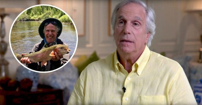 Henry Winkler receiving backlash for fishing photo